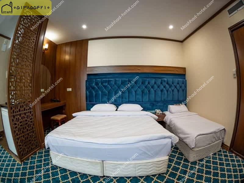 اتاق سه تخته فولبرد با ظرفیت سه نفر