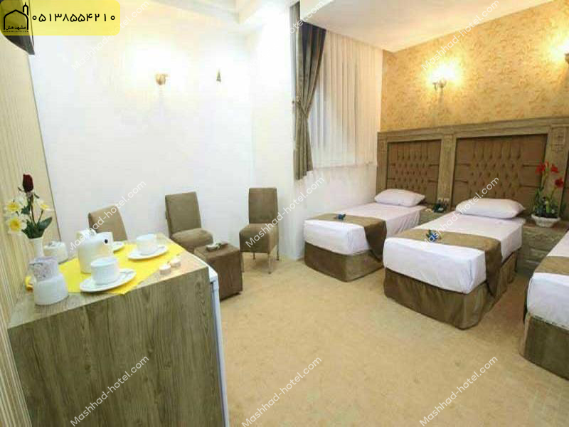 اتاق سه تخته با ظرفیت سه نفر