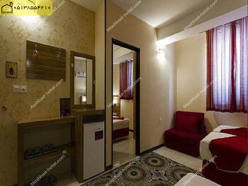 آپارتمان یک خوابه چهار تخته با ظرفیت چهار نفر