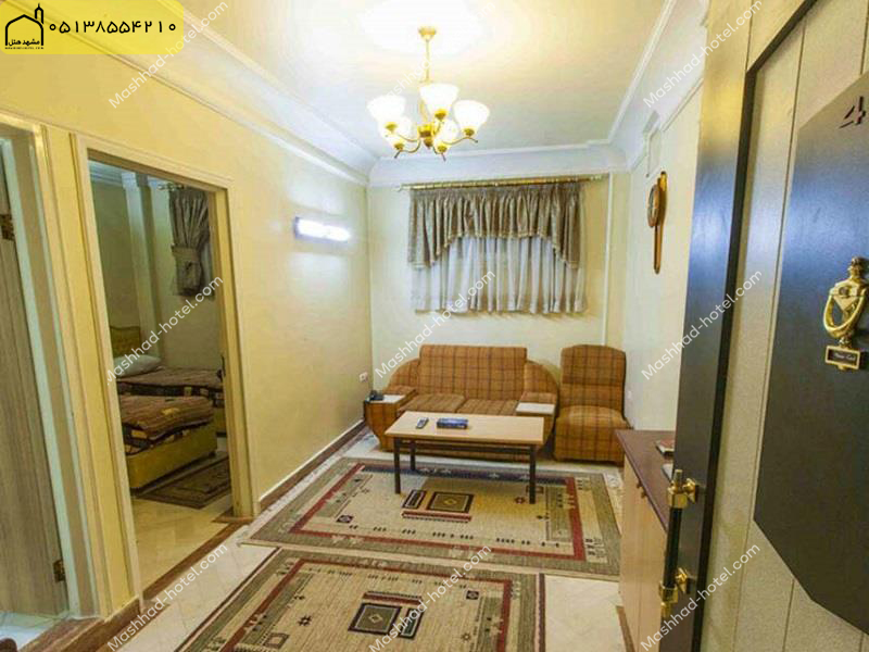 آپارتمان یک خوابه با ظرفیت دو نفر