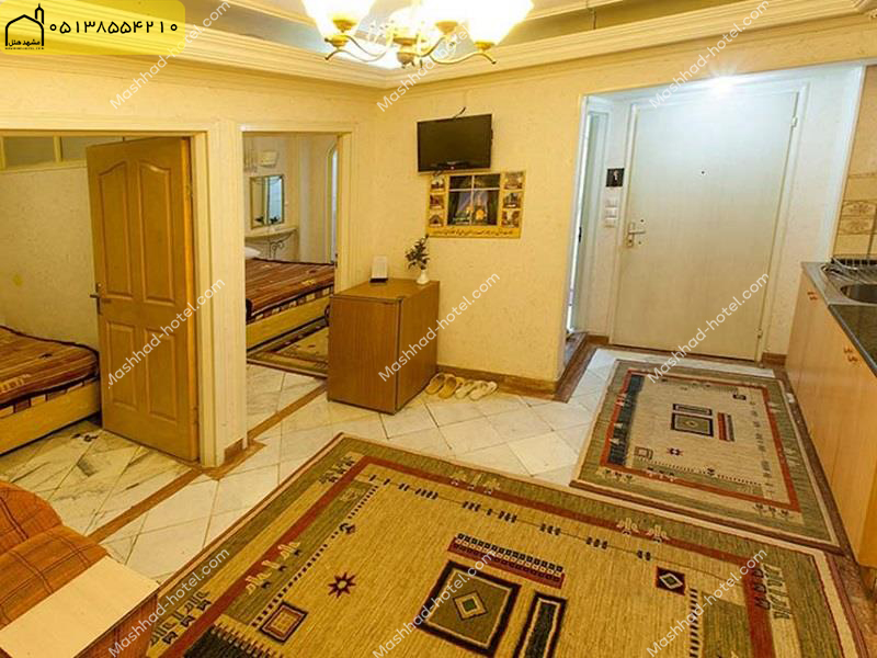 آپارتمان سه خوابه شش تخته با ظرفیت شش نفر