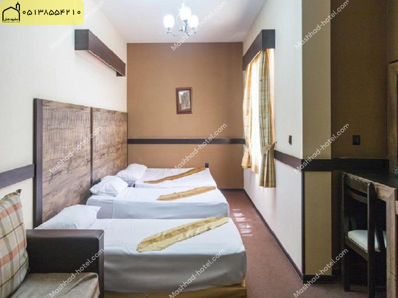 اتاق چهار تخته با ظرفیت چهار نفر