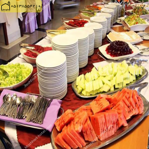 هتل آپارتمان با غذا در مشهد