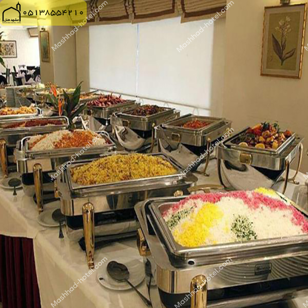 هتل با غذای خوب در مشهد