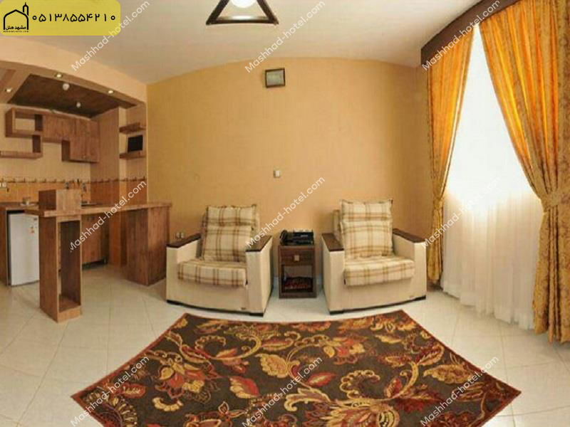 آپارتمان یک خوابه پنج تخته با ظرفیت پنج نفر