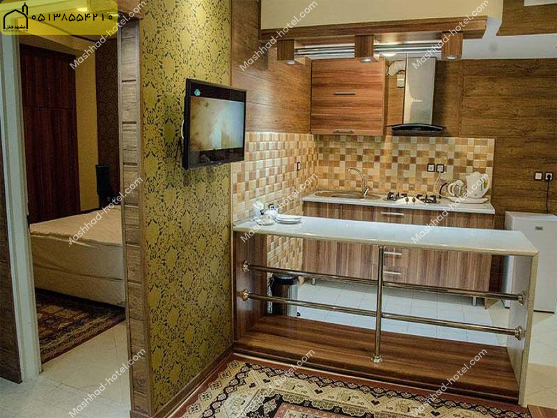 آپارتمان یک خوابه دو تخته با ظرفیت دو نفر