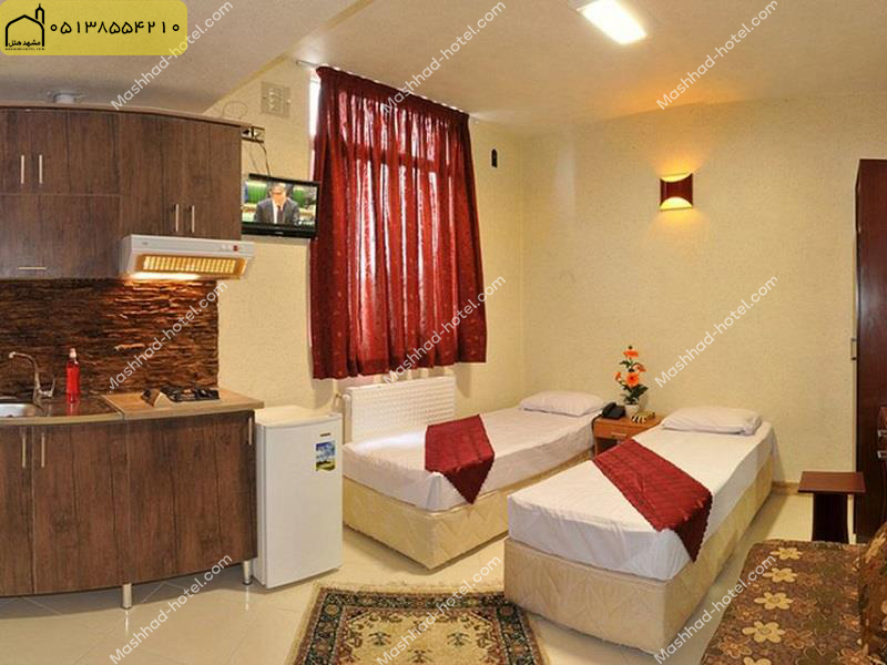اتاق دو تخته با ظرفیت دو نفر