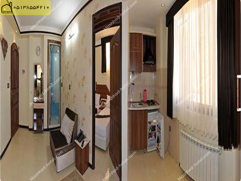 آپارتمان یک خوابه چهار تخته با ظرفیت چهار نفر