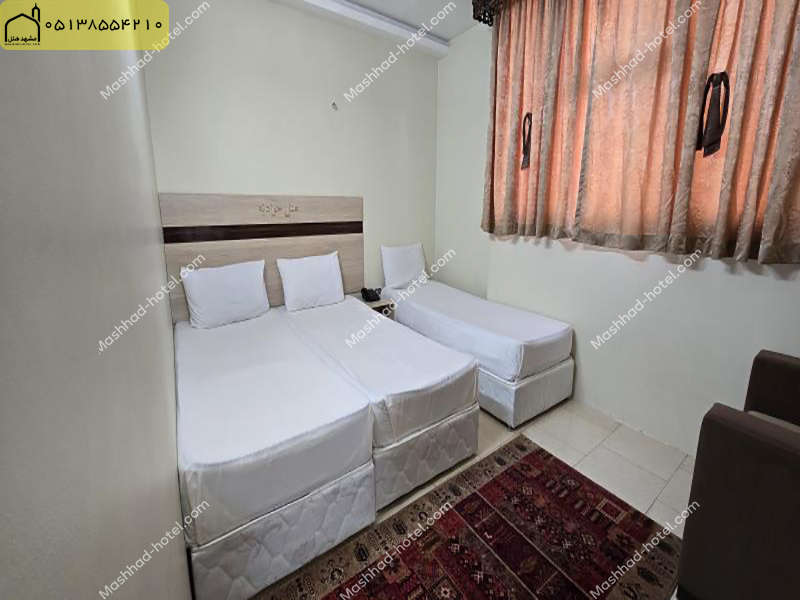 اتاق چهار تخته با ظرفیت چهار نفر