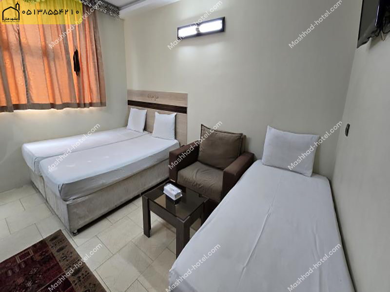 اتاق پنج تخته با ظرفیت پنج نفر