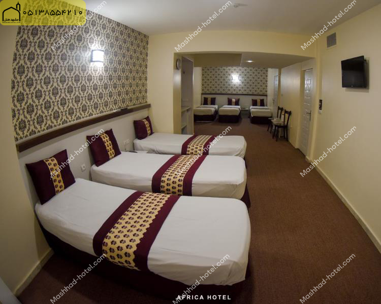 اتاق پنج تخته با ظرفیت پنج نفر