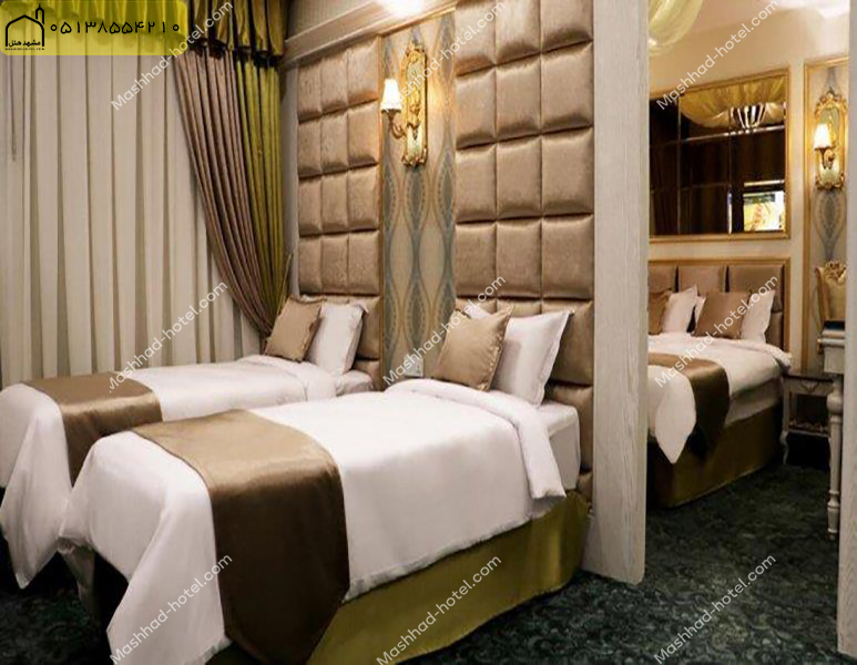 دو تخته رضوان اکونومی با ظرفیت دو نفر