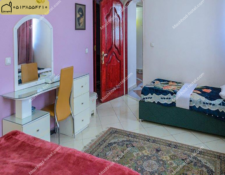 اپارتمان دو خوابه چهار تخته با ظرفیت چهار نفر