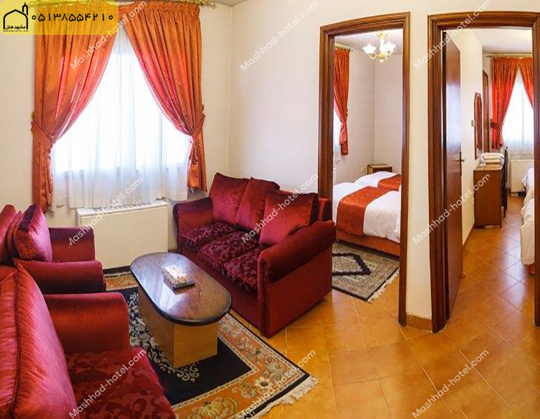 اتاق پنج تخته با ظرفیت پنج نفر