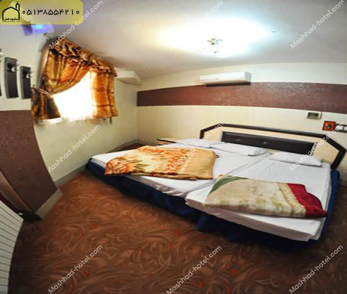 اتاق چهار تخته دو تخت دبل