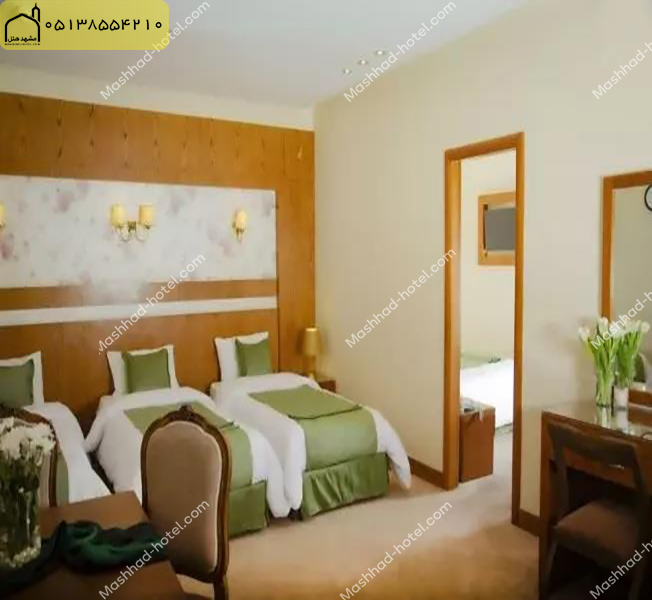 اتاق سه تخته(اقامت با صبحانه)