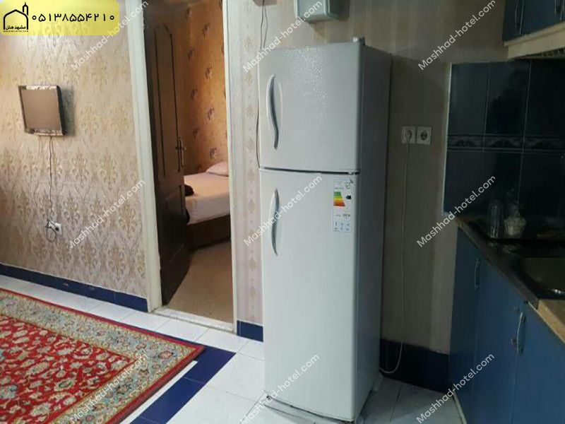 آپارتمان یک خوابه چهار تخته با ظرفیت چهار نفر