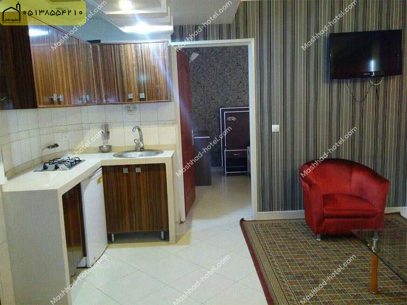 آپارتمان یک خوابه چهار تخته با ظرفیت چهار نفر