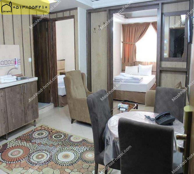 آپارتمان دو خوابه شش تخته با ظرفیت شش نفر