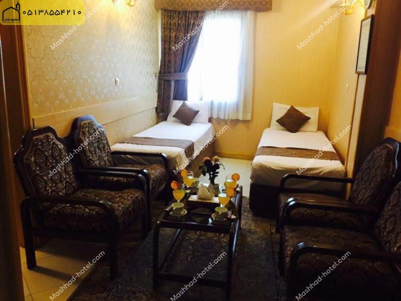 اتاق دو تخته با ظرفیت دو نفر