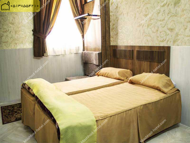 اتاق دو تخته با ظرفیت دو نفر
