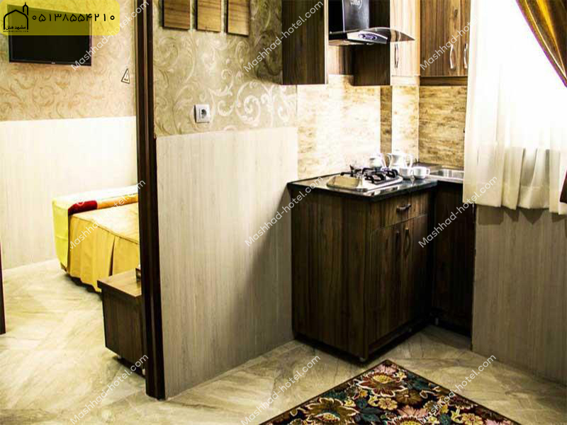 آپارتمان یک خوابه چهار تخته با ظرفیت چهار نفر