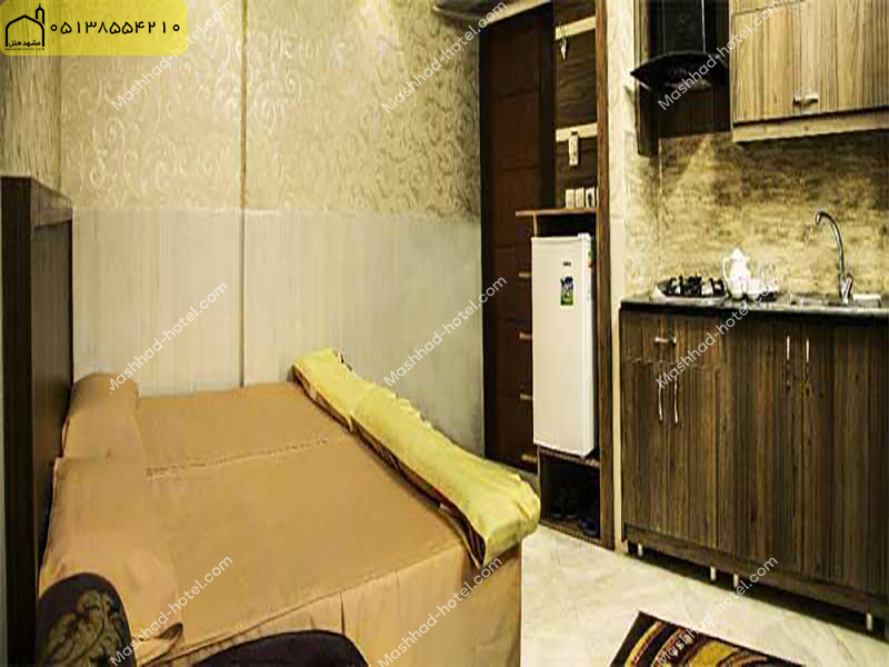 آپارتمان یک خوابه پنج تخته با ظرفیت پنج نفر