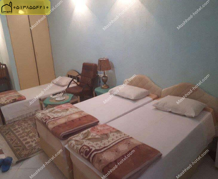 اتاق سه تخته با ظرفیت سه نفر