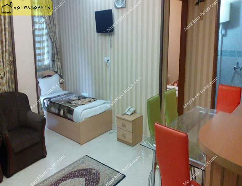 آپارتمان یک خوابه دو تخته با ظرفیت دو نفر