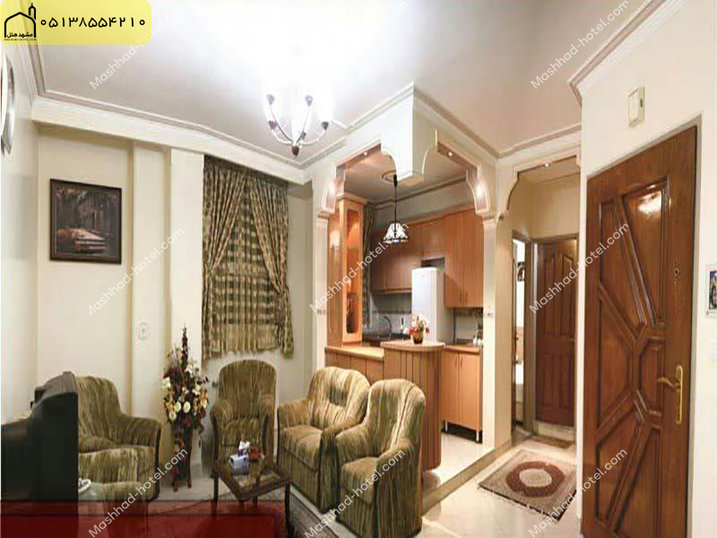 آپارتمان دو خوابه پنج تخته با ظرفیت پنج نفر