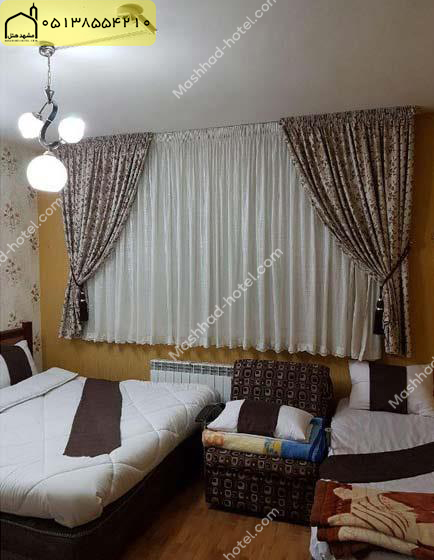 اتاق سه تخته با ظرفیت سه نفر