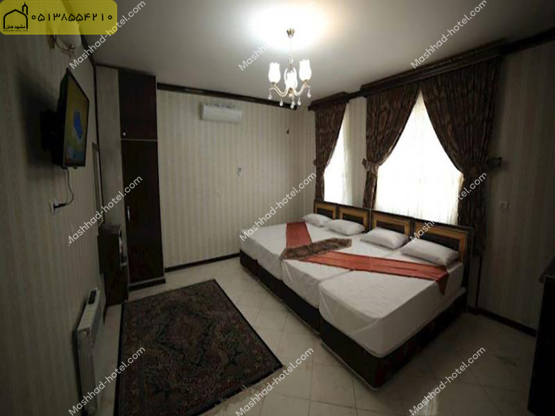 اتاق چهار تخته با ظرفیت چهار نفر