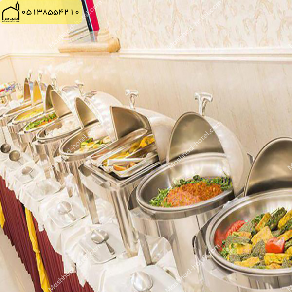 قیمت هتل آپارتمان مشهد با صبحانه ناهار شام