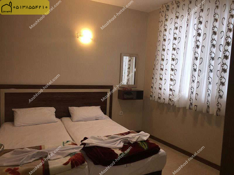 آپارتمان یک خوابه 2 تخته (1 تخت دبل)