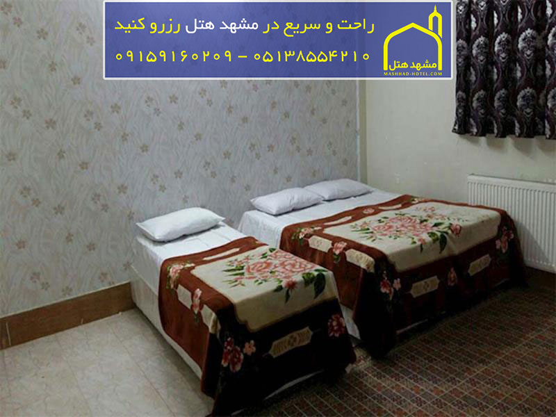 اتاق سه تخته با ظرفیت سه نفر