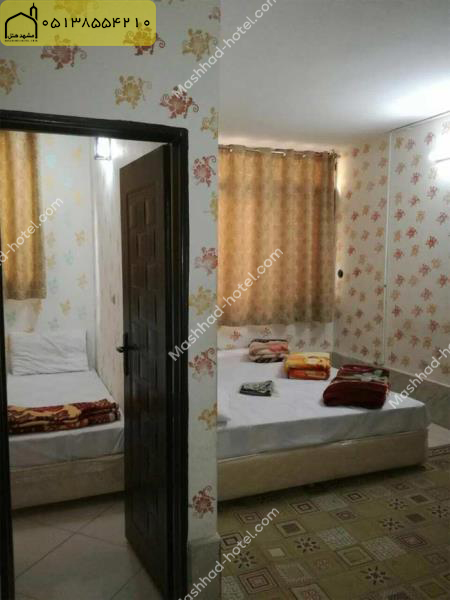 آپارتمان یک خوابه چهار تخته با ظرفیت چهار نفر