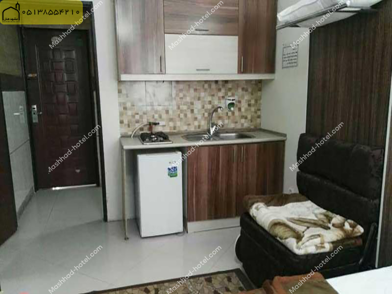آپارتمان یک خوابه چهار تخته با ظرفیت چهار نفر