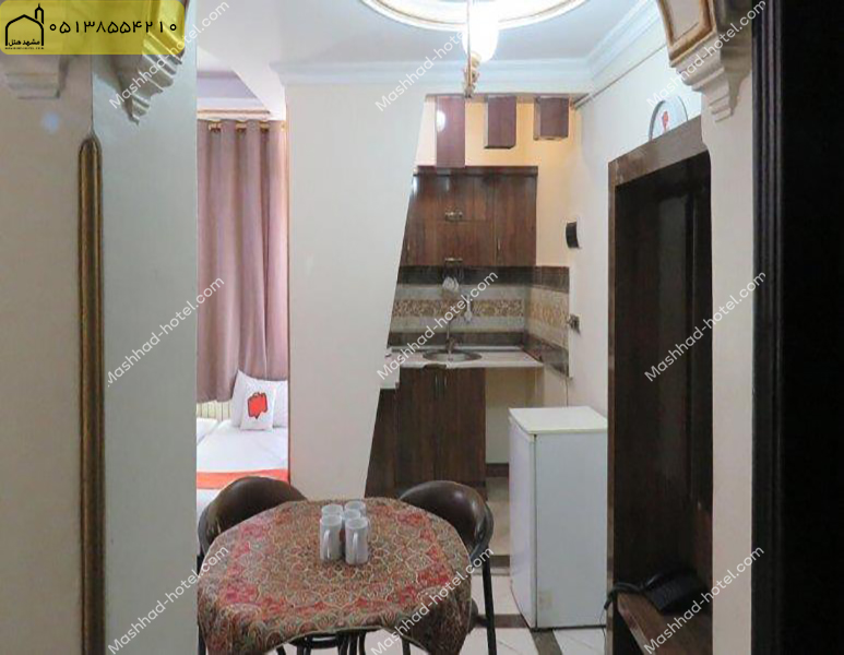 آپارتمان یک خوابه پنج تخته با ظرفیت پنج نفر