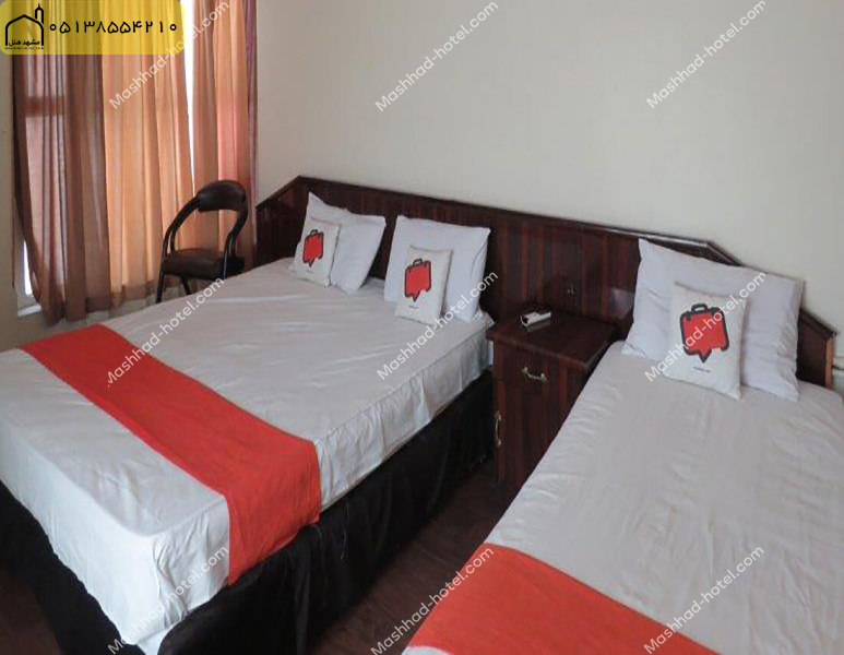 اتاق سه تخته فولبرد با ظرفیت سه نفر