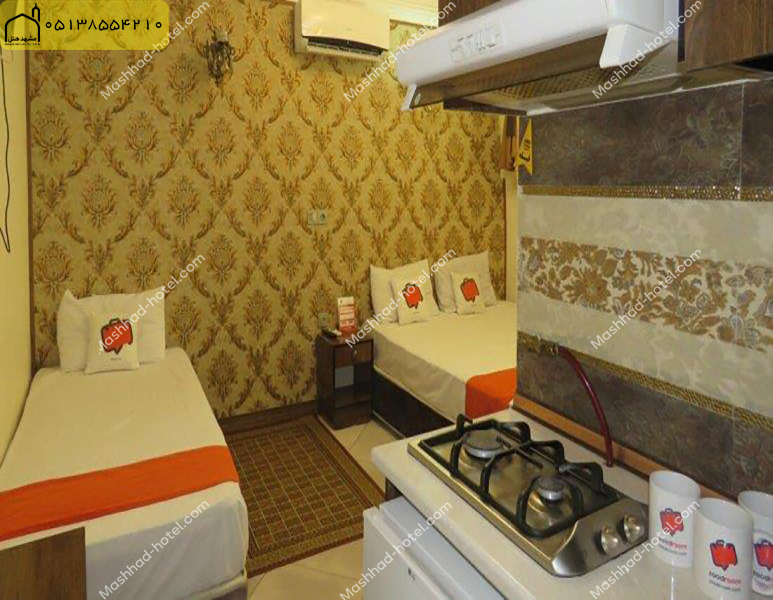 آپارتمان یک خوابه پنج تخته فولبرد با ظرفیت پنج نفر