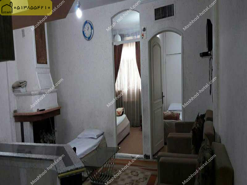 آپارتمان یک خوابه چهار تخته با ظرفیت چهار نفر