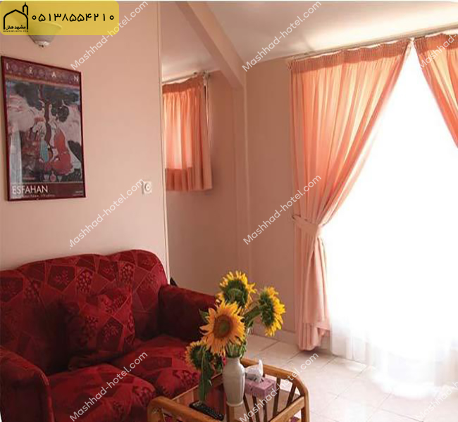 آپارتمان یک خوابه چهار تخته با ظرفیت چهار نفر