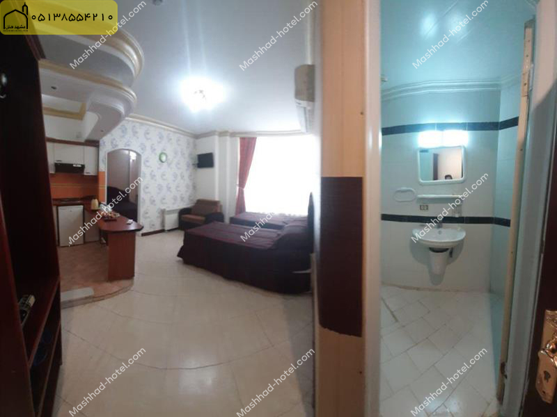 آپارتمان یک خوابه سه تخته با ظرفیت سه نفر