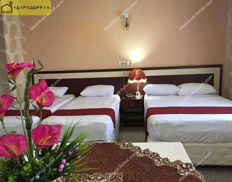 اتاق چهار تخته با ظرفیت چهار نفر