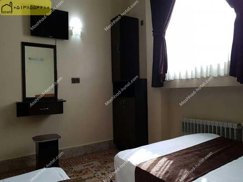 اتاق دو تخته با ظرفیت دو نفر