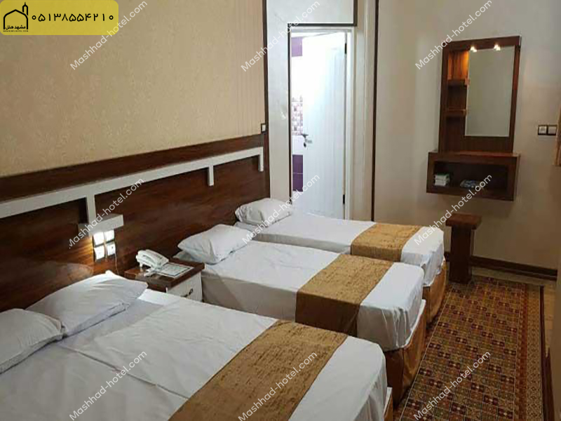 اتاق سه تخته فولبرد با ظرفیت سه نفر