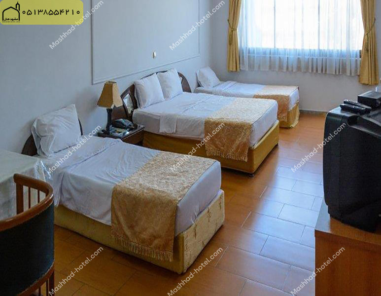 اتاق چهار تخته با ظرفیت چهار نفر