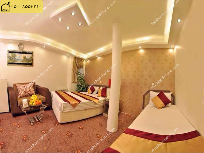 اتاق سه تخته با ظرفیت سه نفر