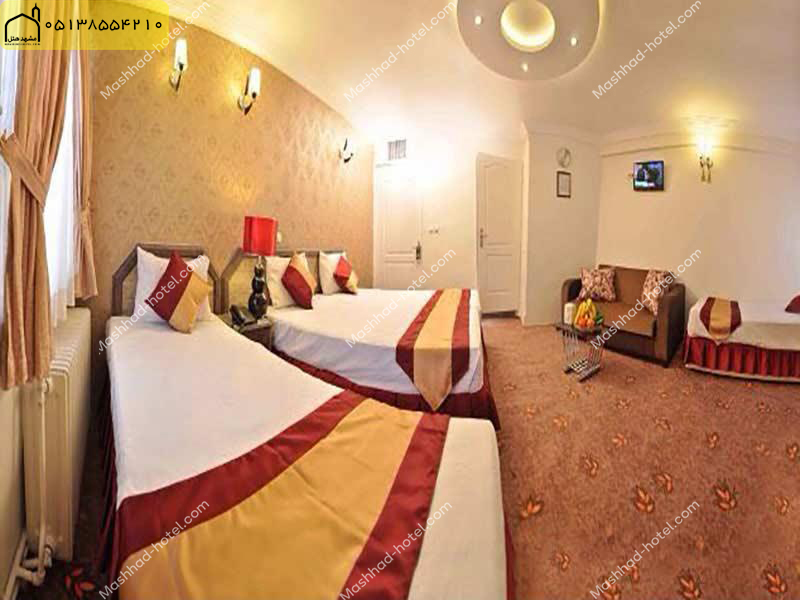 اتاق چهار تخته با ظرفیت چهار نفر