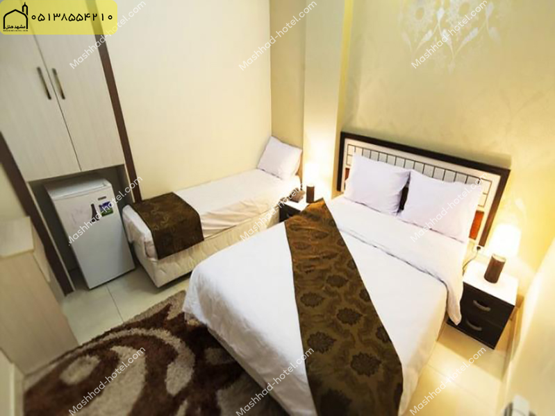 اتاق سه تخته با ظرفیت سه نفر